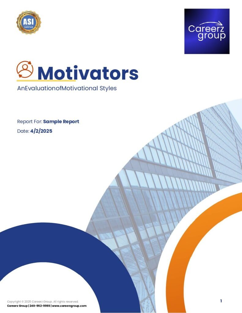 Careerz_Group_Report_Sample_Motivators